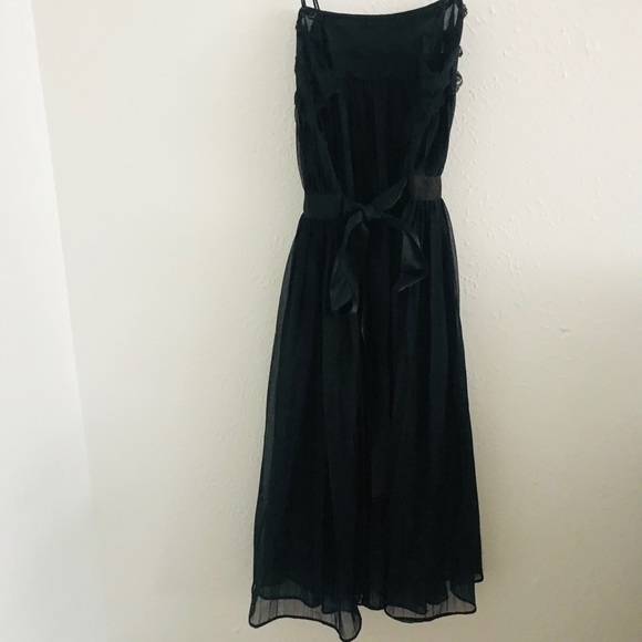Vintage Black slip dress - Picture 3 of 3